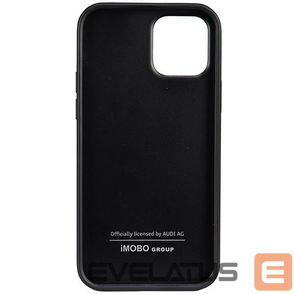 Back panel cover Audi Audi Synthetic Leather iPhone 11 Pro 5.8" black/black hardcase AU-TPUPPCIP11-TT/D1-BK