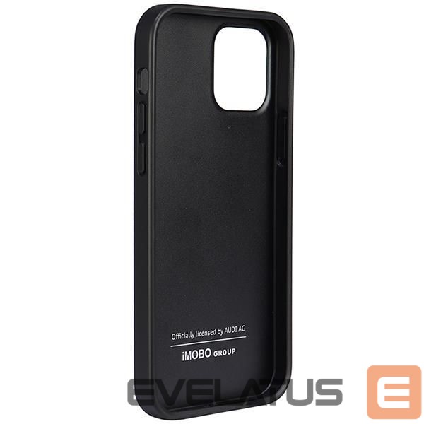 Back panel cover Audi Audi Synthetic Leather iPhone 11 Pro 5.8" black/black hardcase AU-TPUPPCIP11-TT/D1-BK