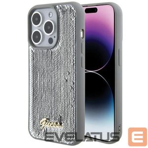 Back panel cover Guess  Silver 