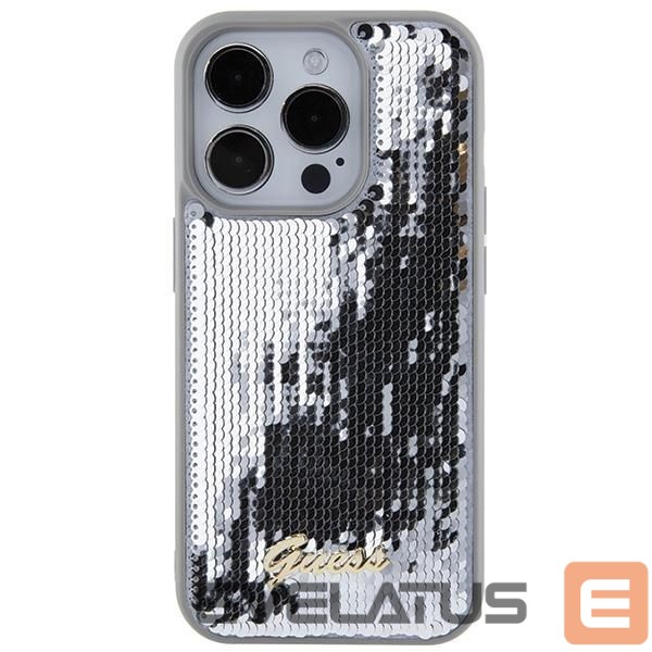 Back panel cover Guess Silver