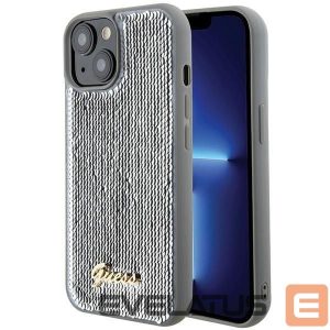 Back panel cover Guess  Silver 