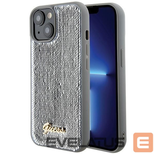 Back panel cover Guess Silver