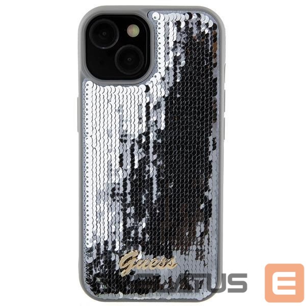 Back panel cover Guess Silver