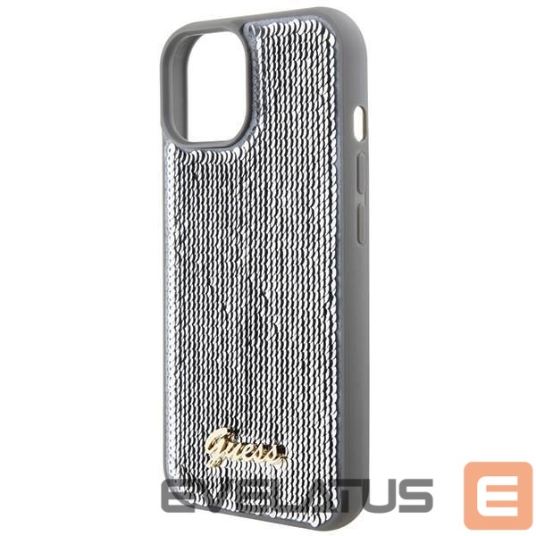 Back panel cover Guess Silver