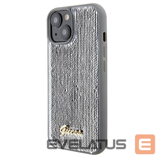 Back panel cover Guess Silver