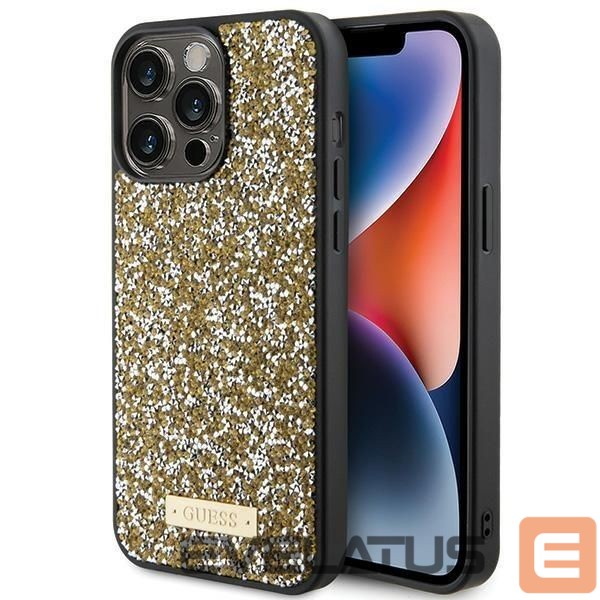 Back panel cover Guess Yellow