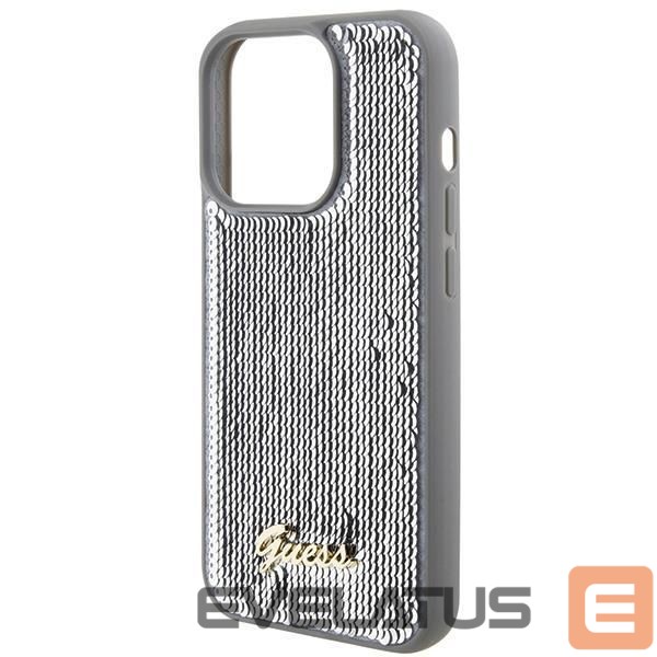 Back panel cover Guess Silver