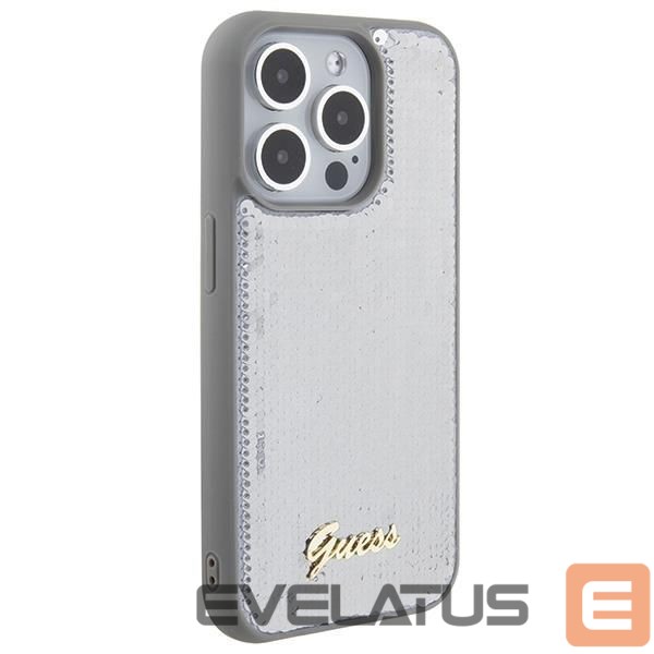 Back panel cover Guess Silver