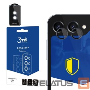 Protective glass 3MK  Samsung Galaxy Z Flip 5 - 3mk Lens Protection Pro Black 