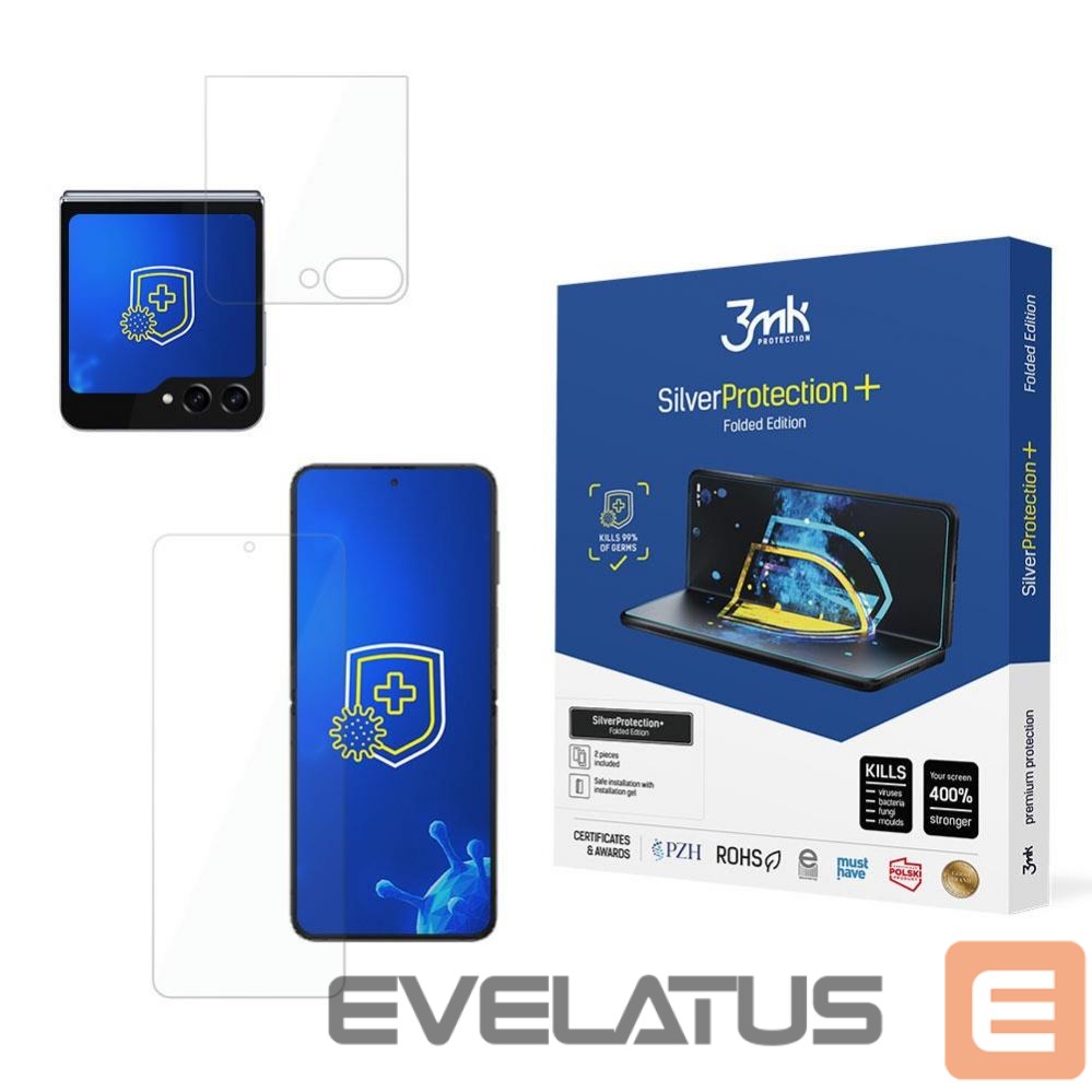 Protective glass 3MK Samsung Galaxy Z Flip 5 - 3mk SilverProtection+ Folded Edition