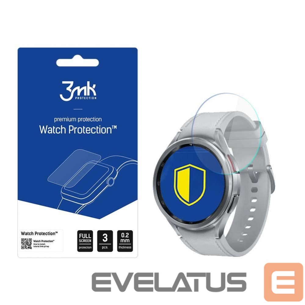 Protective glass 3MK Samsung Galaxy Watch 6 Classic 43mm - 3mk Watch Protection v. FlexibleGlass Lite