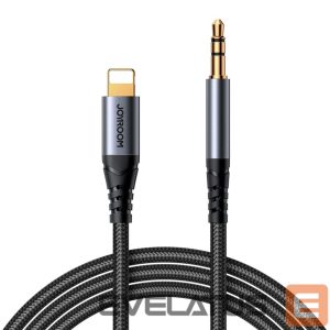 Other Joyroom  Black \ Lightning (male) || mini jack 3.5 mm (male) \ 1.2 m 