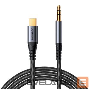 Cable Joyroom  Joyroom Audio Transfer Series SY-A07 Mini Jack 3.5mm/USB-C Cable 1.2m - Black 