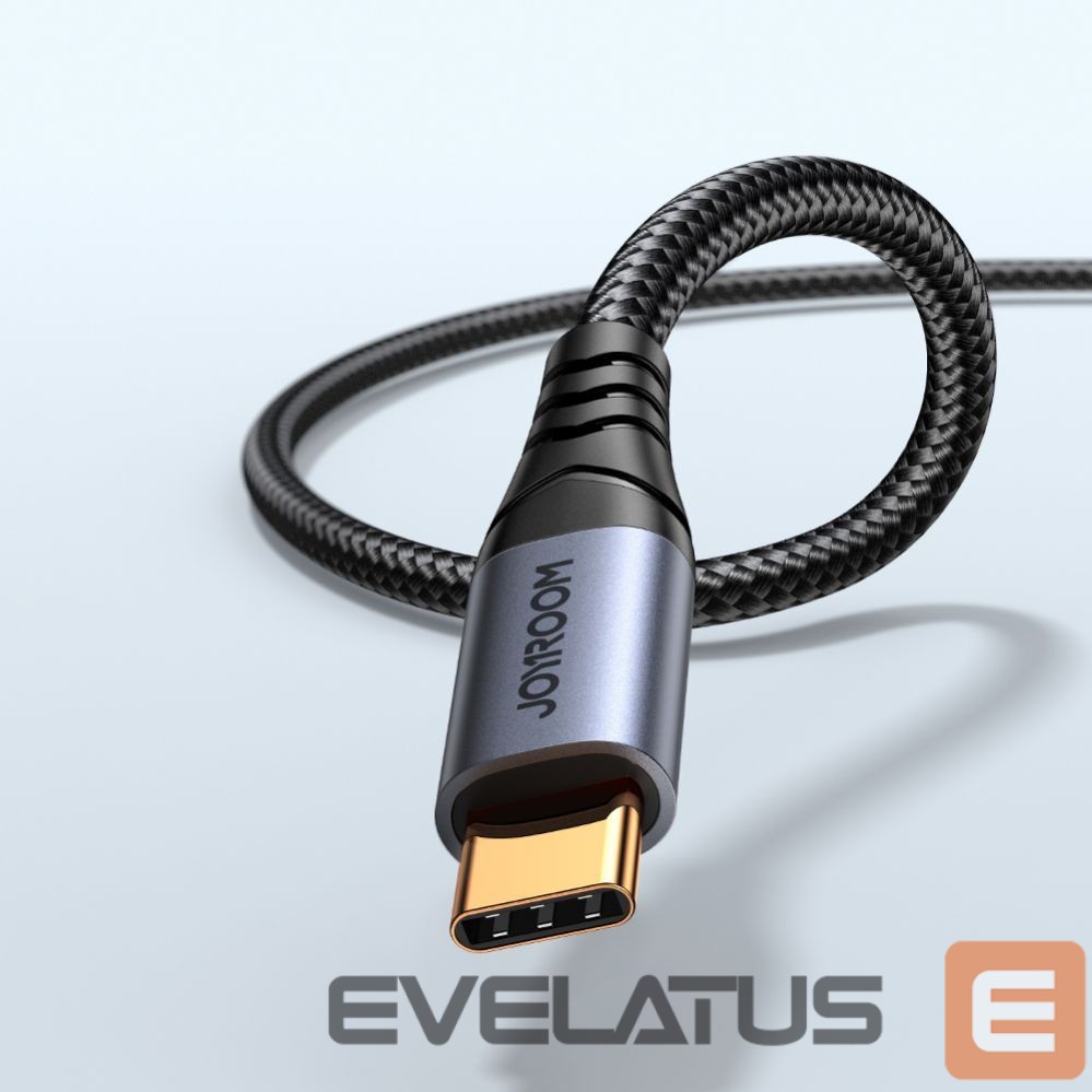 Cable Joyroom Joyroom Audio Transfer Series SY-A07 Mini Jack 3.5mm/USB-C Cable 1.2m - Black