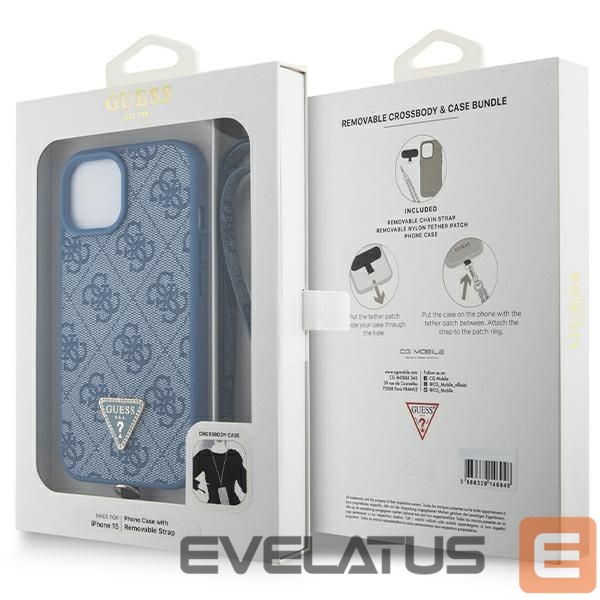 Back panel cover Guess Blue