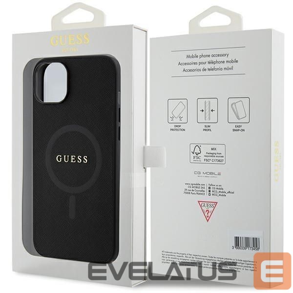 Back panel cover Guess Black