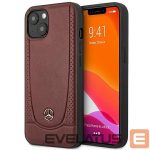 Back panel cover Mercedes-Benz  Mercedes MEHCP15SARMRE iPhone 15 6.1" red/red hardcase Leather Urban Bengale 
