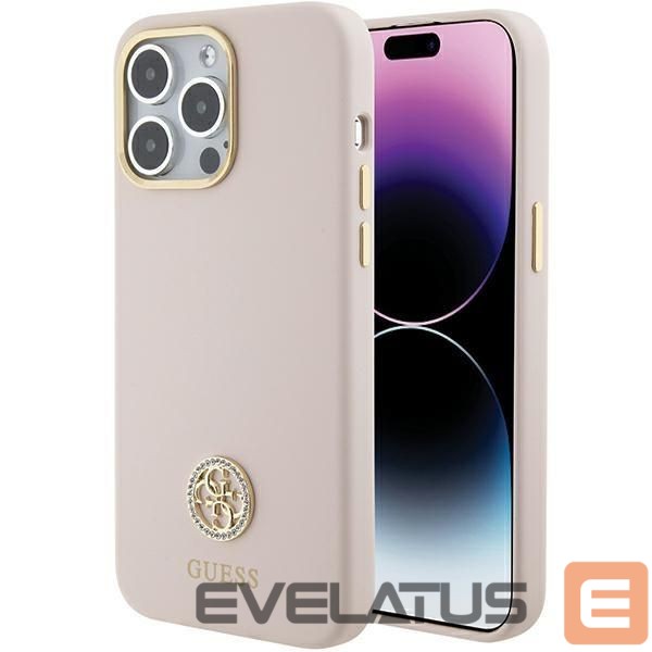 Back panel cover Guess Pink