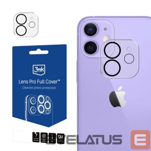 Protective glass 3MK  Apple iPhone 12 - 3mk Lens Pro Full Cover 