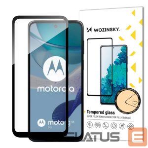 Protective glass Wozinsky  Wozinsky Full Glue Tempered Glass for Motorola Moto G53 