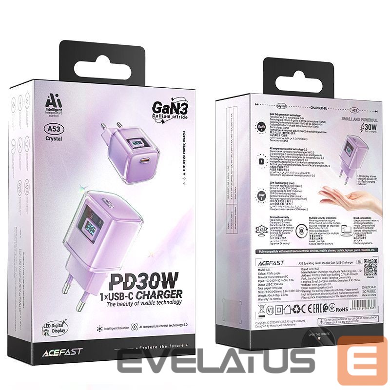 Adapter Acefast Violet