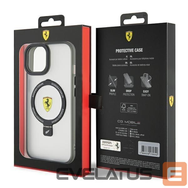 Back panel cover Ferrari Transparent