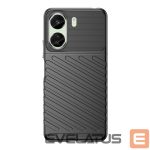 Back panel cover Hurtel  Thunder Case armored case for Xiaomi Redmi 13c - black 