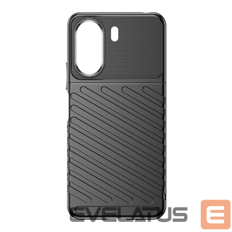 Back panel cover Hurtel Thunder Case armored case for Xiaomi Redmi 13c - black