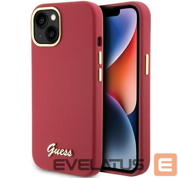 Back panel cover Guess Red