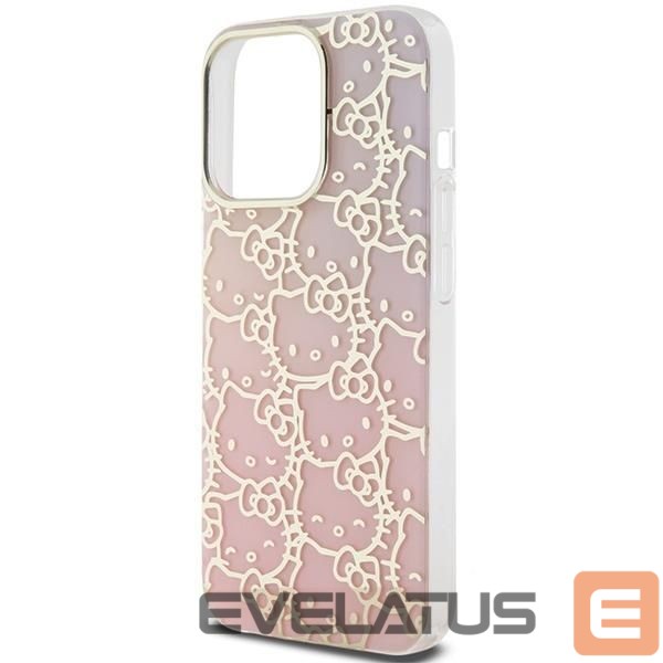 Back panel cover Hello Kitty Hello Kitty IML Gradient Electrop Crowded Kitty Head Case for iPhone 13 Pro Max - Pink