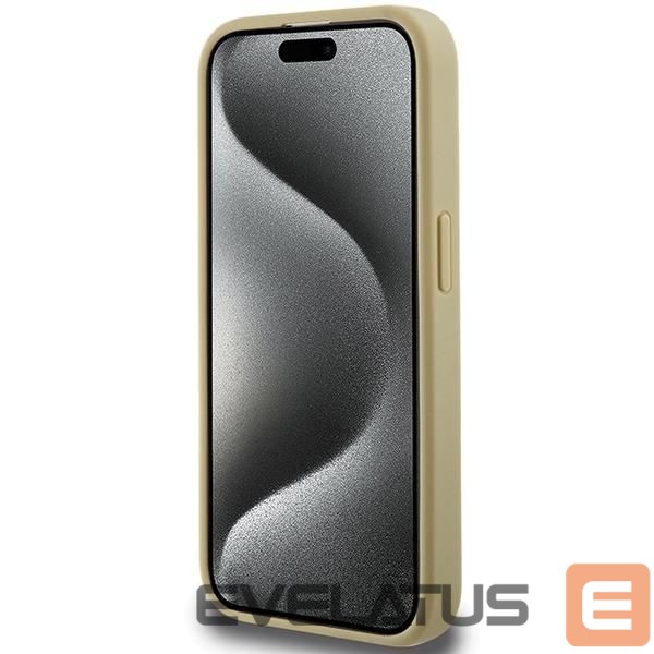 Back panel cover Hello Kitty Hello Kitty Leather Kitty Head MagSafe case for iPhone 13 Pro / 13 - gold