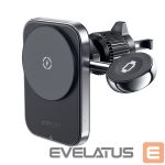 Adapter Acefast  Acefast D18 car holder with MagSafe / Qi inductive charger + USB-A USB-C cable - black 