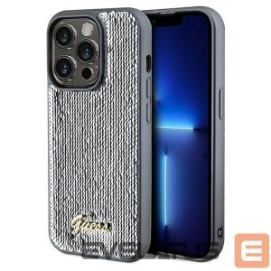 Back panel cover Guess  Silver 