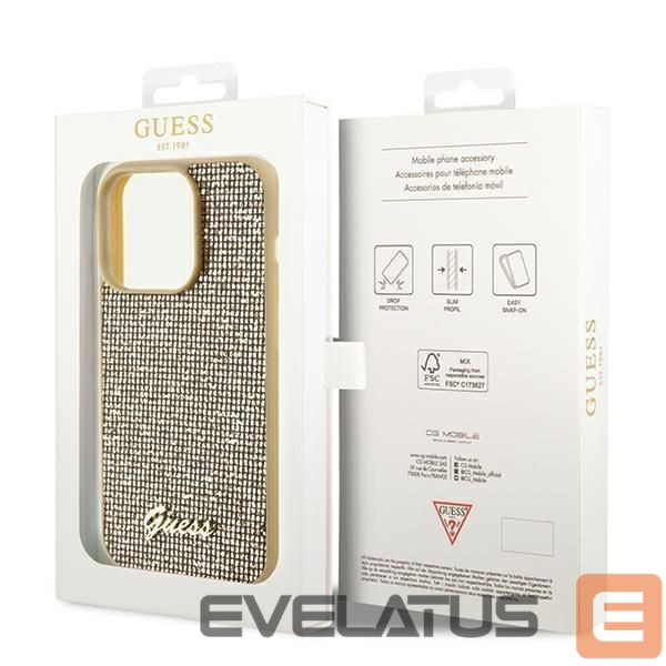 Back panel cover Guess Gold