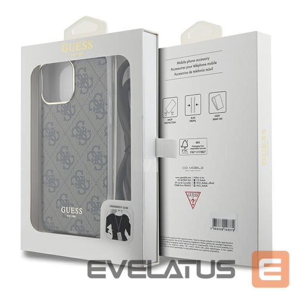 Back panel cover Guess Brown
