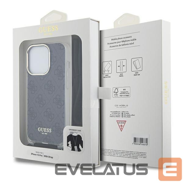 Back panel cover Guess Black