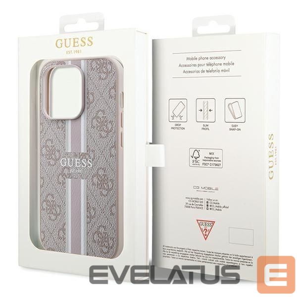 Back panel cover Guess Pink