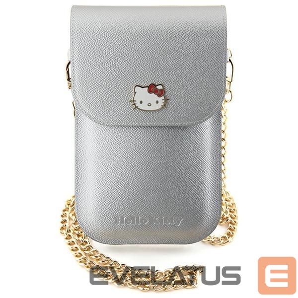Back panel cover Hello Kitty Silver