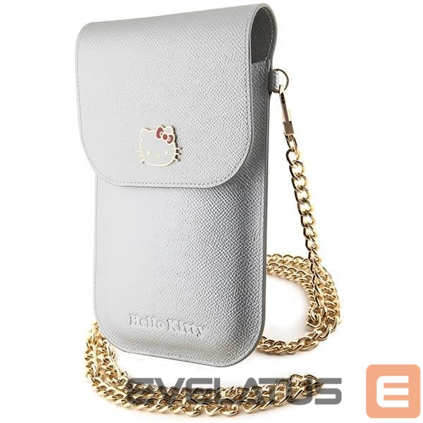 Back panel cover Hello Kitty Silver