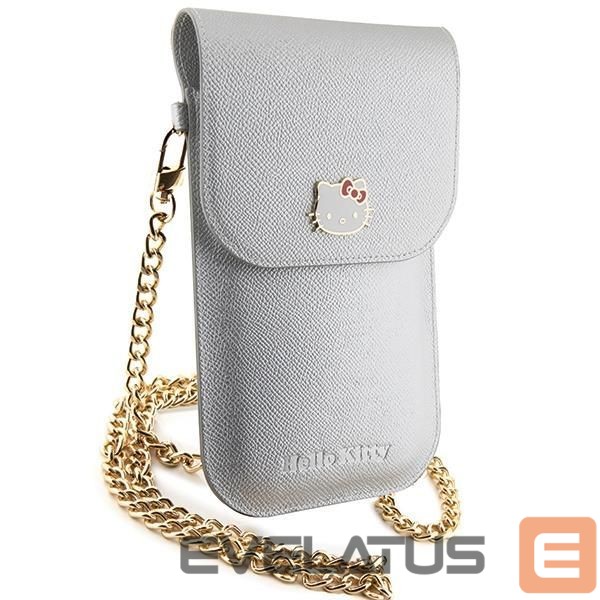Back panel cover Hello Kitty Silver
