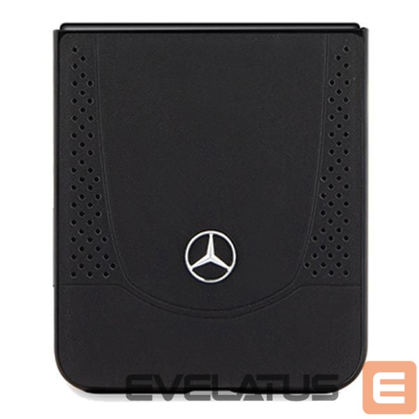 Back panel cover Mercedes-Benz Mercedes Leather Urban case for Samsung Galaxy Z Flip 5 - black
