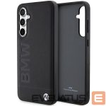 Back panel cover BMW  BMW BMHCS23FESLLBK S23 FE S711 black/black Leather Hot Stamp 