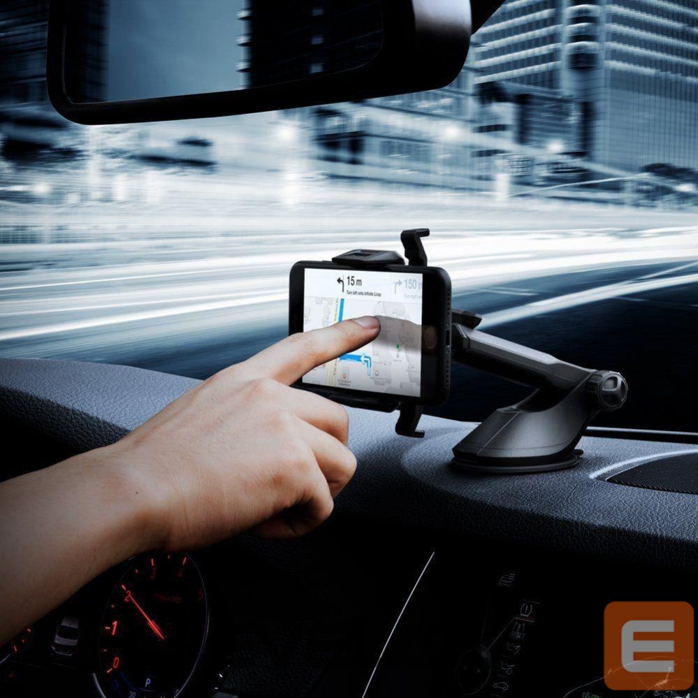 Back panel cover Spigen Spigen TS35 Car Cockpit Phone Holder - Black
