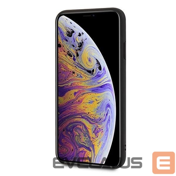 Back panel cover Ferrari Ferrari Hardcase FEOVEHCI65BK iPhone Xs Max black/black Off Track Victory