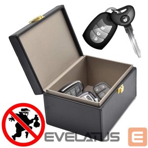 Other Phone Accessory Hurtel  Signal blocking chest Radio blocking Faraday Box for car keys smartphone black 
