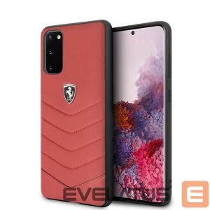 Back panel cover Ferrari  Ferrari Hardcase FEHQUHCS62RE S20 G980 red/red Heritage