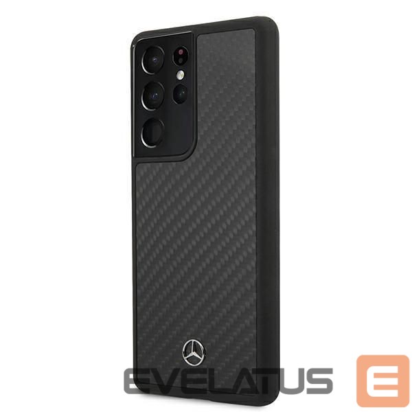 Back panel cover Mercedes-Benz Mercedes Dynamic Line Case for Samsung Galaxy S21 Ultra - Black