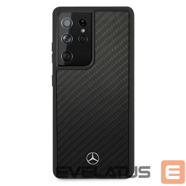 Back panel cover Mercedes-Benz Mercedes Dynamic Line Case for Samsung Galaxy S21 Ultra - Black