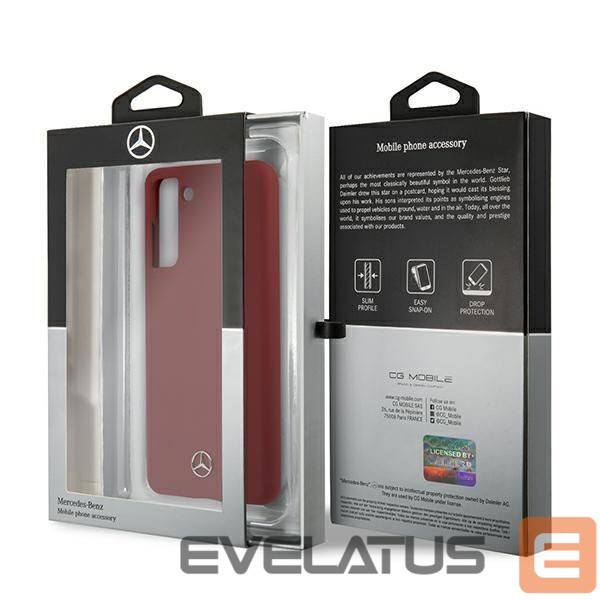 Back panel cover Mercedes-Benz Red