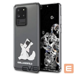 Back panel cover Karl Lagerfeld  Karl Lagerfeld KLHCS69CFNRC S20 Ultra G988 transparent Choupette Fun 